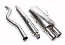 Peugeot 106  I+II 1A,1C, 1 1991-1996, / 1996 - Rostfritt Sportavgassystem Catback TA Technix